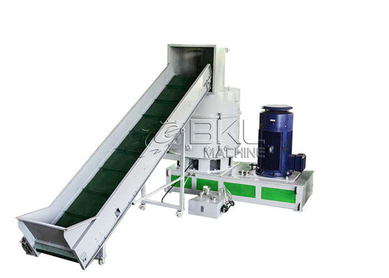 50-1000 kg / h Raffia Fiber Cloth Silk Rope Plastic Agglomerator Machine