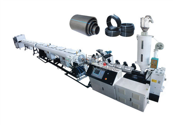 HDPE Single Screw Plastic Extrusion Machine PPR Pvc Pipe Production Line