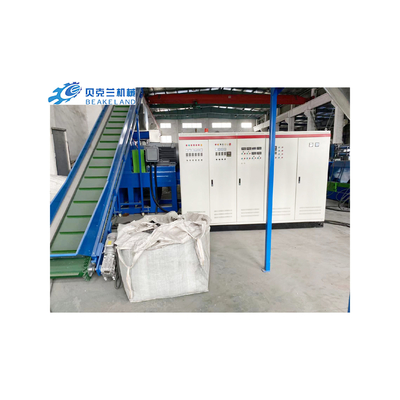 Watering Die Face Hot Cutting Plastic Pelletizing Recycling Machine Granulating