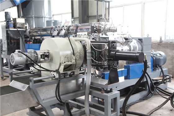 LDPE HDPE Pelletizing Machine 132KW Single Screw Extruder Machine