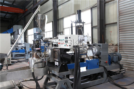 LDPE HDPE Pelletizing Machine 132KW Single Screw Extruder Machine