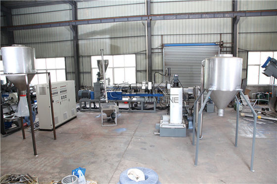 LDPE HDPE Pelletizing Machine 132KW Single Screw Extruder Machine