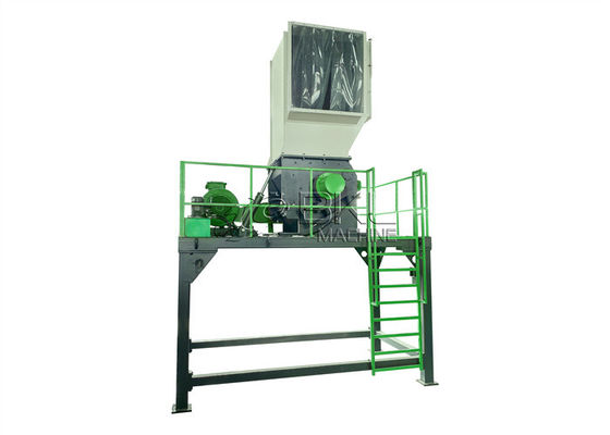 Grinding 55kw Plastic Crusher Machine Bottle 800kg H