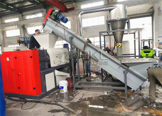 LLDPE Plastic Squeezing Machine Recycling HDPE Woven