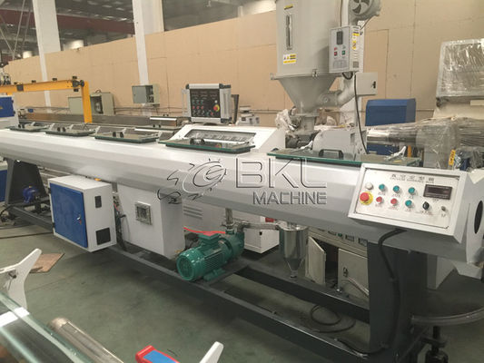 HDPE Single Screw Plastic Extrusion Machine PPR Pvc Pipe Production Line