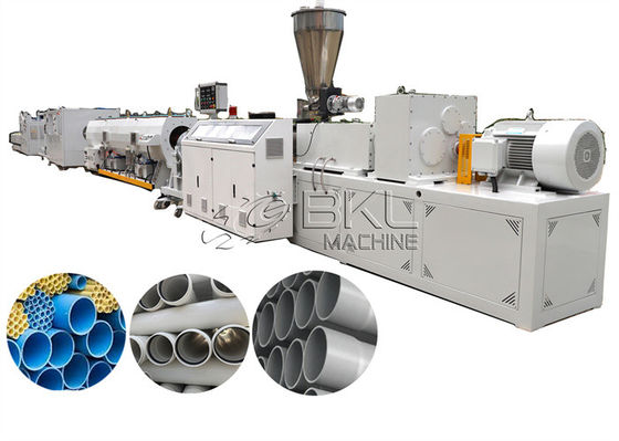 Double Screw Plastic Extrusion Machine CPVC UPVC  Pvc Pipe Making Machine