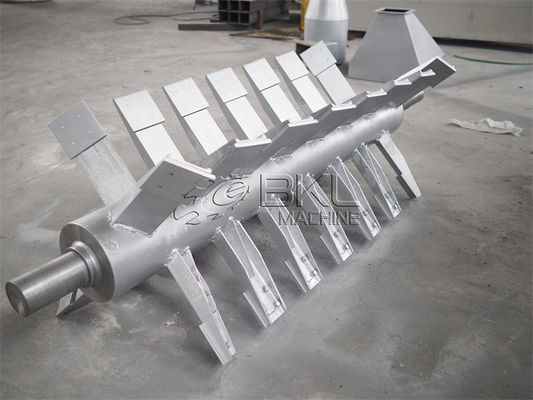Carbon Steel Centrifugal Dryer For Plastic 55KW Plastic Washing Recycling Machine