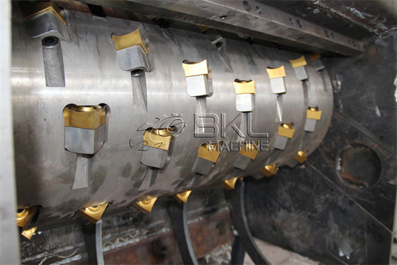 Automatic Plastic Shredder Machine with D2 Blade Material