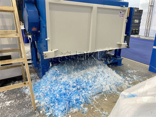 PP Jumbo Bags HDPE Fabric Shredder Machine Textile 600kg H