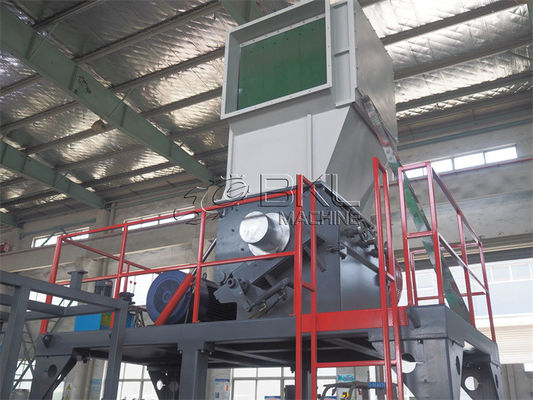 PP Woven Bag HVC 600 Plastic Crusher Machine 90KW Pet Bottle Crushing Machine