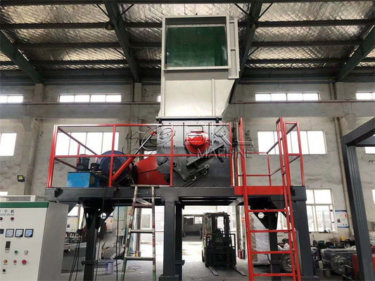 Milk HDPE Bottle Pet Plastic Crusher Machine 800kg H