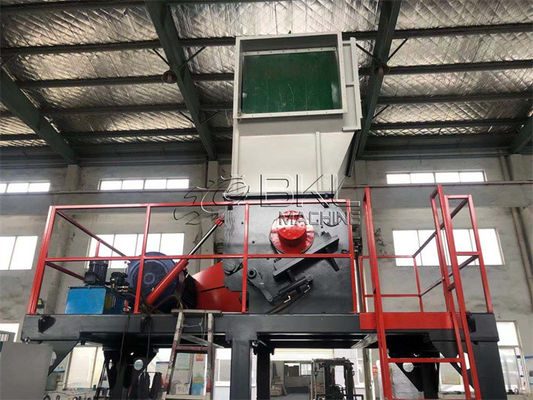 PP PE Plastic Film Granulator 300kg H Plastic Pet Bottle Crushing Machine