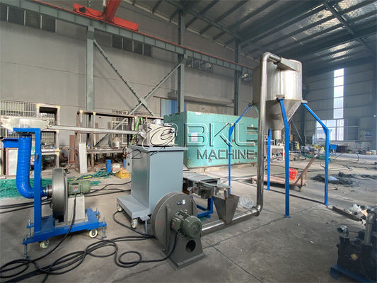 300KG H Plastic Granulating Line HDPE LDPE Polythene Bag Recycling Machine