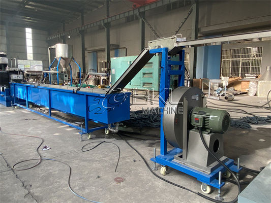 300KG H Plastic Granulating Line HDPE LDPE Polythene Bag Recycling Machine